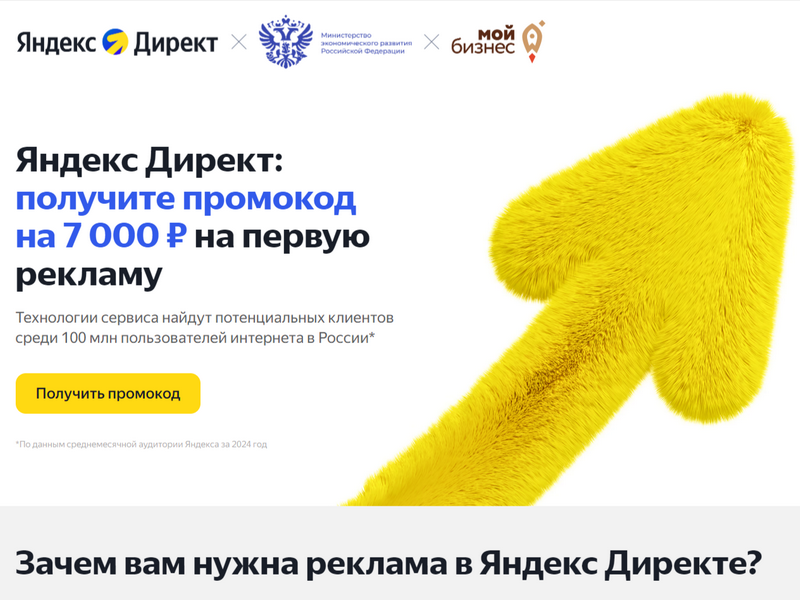 Предприниматели могут получить бонусы на интернет-рекламу.